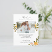 Foto für Hochzeiten in Gelb und Grün (Stehend Vorderseite)