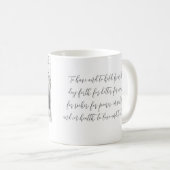 Foto für Hochzeiten Kaffeetasse (VorderseiteRechts)