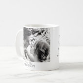 Foto für Hochzeiten Kaffeetasse (Vorderseite Links)