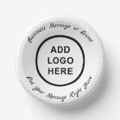 Foto für Hochzeiten von Geburtstagsfeiern Pappteller (Vorderseite)