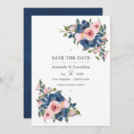 Foto für Hochzeiten von Wasserfarben und Blush Save The Date