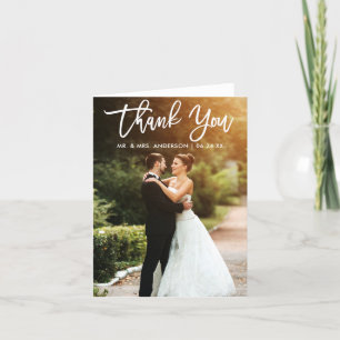 Foto für Hochzeitskritik geklappt Dankeschön Hinwe Karte