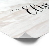 Foto für Hochzeitssachen: Anpassen der perfekten H Poster (Ecke)