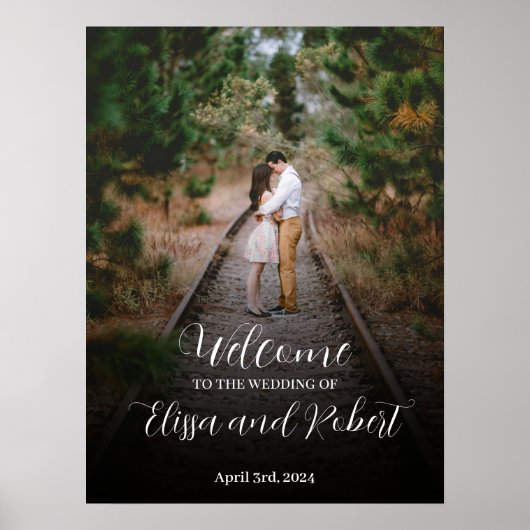 Foto für Hochzeitssachen: Anpassen der perfekten H Poster (Vorne)