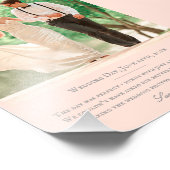 Foto für Hochzeitsszenario Monogram Blush-12x18 (Ecke)