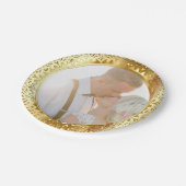 Foto für Hochzeitstag Teller (Schrägansicht)