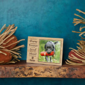 Foto für Hunde in Memorial Fotoplatte (Seite)