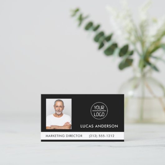 Foto für Ihr Unternehmen oder für das Logo für Ver Visitenkarte (Stehend Vorderseite)