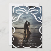 Foto für Inkalte Ribons und Bögen Save The Date (Vorderseite)