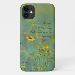 Foto für inspirierende Zitat-Gelbe Wildblumen Case-Mate iPhone Hülle