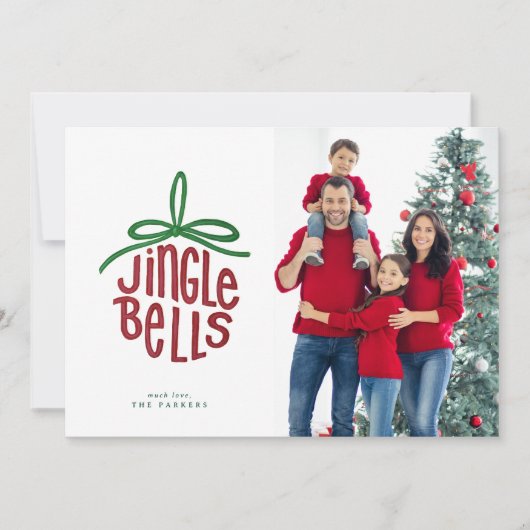 Foto für Jingle Bells, handsigniert (Vorderseite)