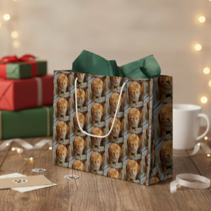 Foto für Katzen personalisieren Große Geschenktüte