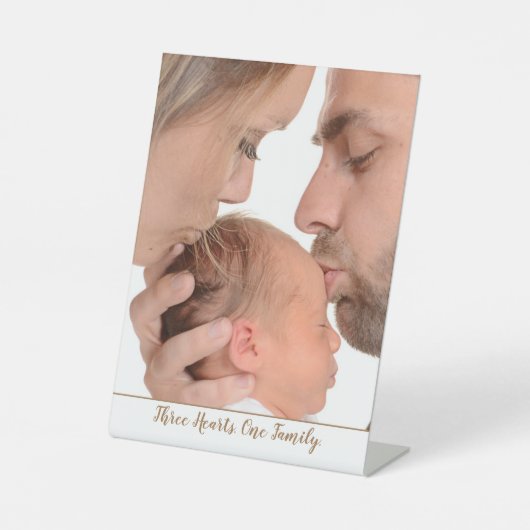 Foto für Kinder 3 Herzstücke 1 Familienangebot Sockelschild (Vorderseite)