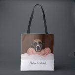 Foto für Kleinkinder und Hunde mit doppelseitiger  Tasche<br><div class="desc">Entwerfen Sie Ihre eigene 2-seitige Foto-Tasche mit Ihrem eigenen Foto,  das mit einer vollflächigen Bleichbildvorlage versehen ist. Laden Sie ganz einfach Ihre eigenen Fotos mit Ihrem eigenen Charakter und Ihren Lieblingsthemen hoch. Fügen Sie vorne und hinten ein Foto hinzu. Sie können gleich oder unterschiedlich sein.</div>