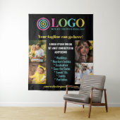 Foto für Kleinunternehmen - Hintergrund Wandteppich (Beispiel)