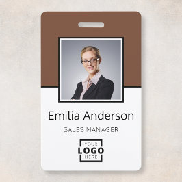 Foto für kundenspezifische Firmenlogos Ausweis