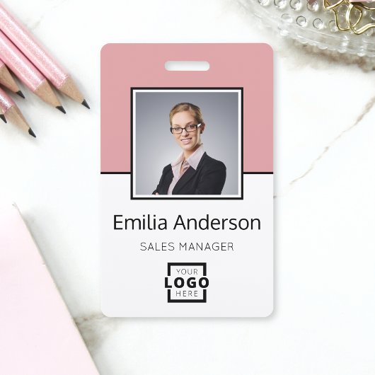 Foto für kundenspezifische Firmenlogos Ausweis