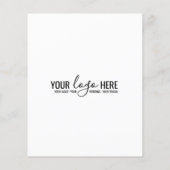 Foto für kundenspezifische Firmenlogos Business Ma (Rückseite)