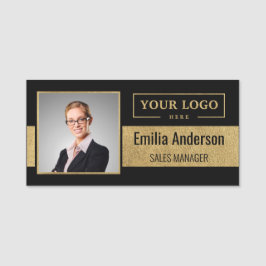 Foto für kundenspezifische Firmenlogos Firmenmitar Namensschild