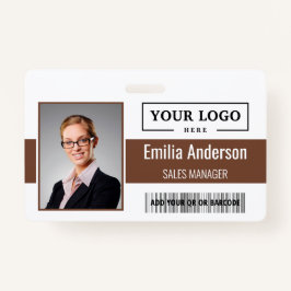 Foto für kundenspezifische Firmenlogos für Mitarbe Ausweis