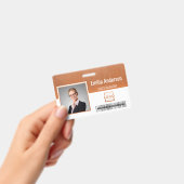 Foto für kundenspezifische Firmenlogos für Mitarbe Ausweis (Handheld)