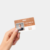 Foto für kundenspezifische Firmenlogos für Mitarbe Ausweis (Handheld)