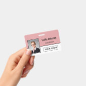 Foto für kundenspezifische Firmenlogos für Mitarbe Ausweis (Handheld)