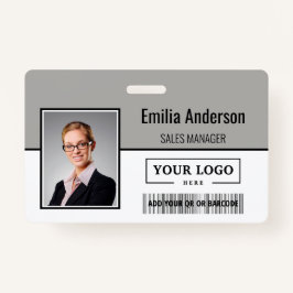 Foto für kundenspezifische Firmenlogos für Mitarbe Ausweis