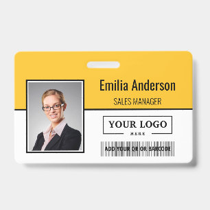 Foto für kundenspezifische Firmenlogos für Mitarbe Ausweis