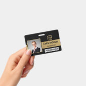 Foto für kundenspezifische Firmenlogos für Mitarbe Ausweis (Handheld)