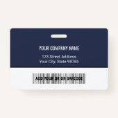 Foto für kundenspezifische Firmenlogos für Mitarbe Ausweis (Rückseite)