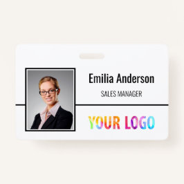 Foto für kundenspezifische Firmenlogos für Mitarbe Ausweis