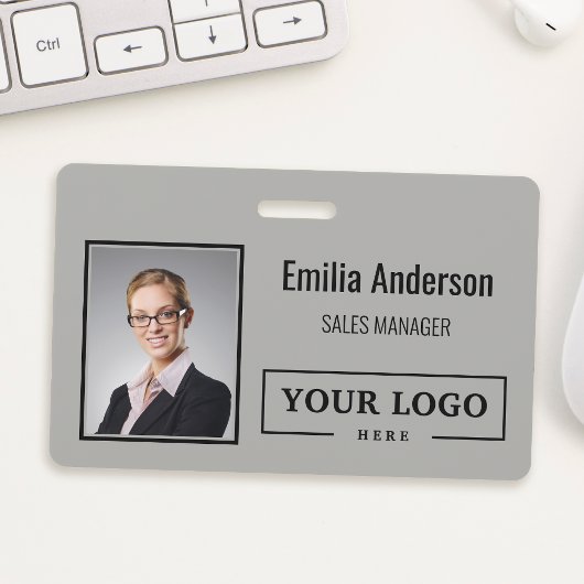 Foto für kundenspezifische Firmenlogos für Mitarbe Ausweis