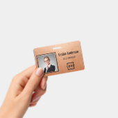 Foto für kundenspezifische Firmenlogos für Mitarbe Ausweis (Handheld)