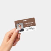 Foto für kundenspezifische Firmenlogos für Mitarbe Ausweis (Handheld)
