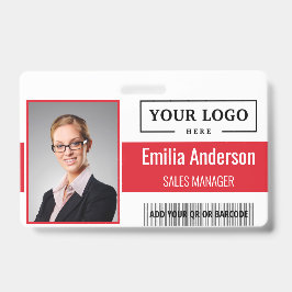 Foto für kundenspezifische Firmenlogos für Mitarbe Ausweis