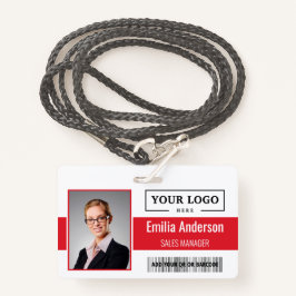 Foto für kundenspezifische Firmenlogos für Mitarbe Ausweis