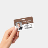Foto für kundenspezifische Firmenlogos für Mitarbe Ausweis (Handheld)