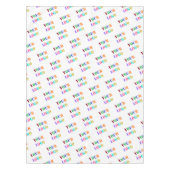 Foto für kundenspezifische Firmenlogos Tischdecke (Vorderseite)