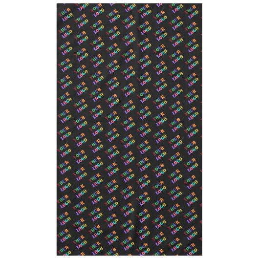 Foto für kundenspezifische Firmenlogos Tischdecke (Vorderseite)