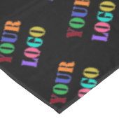 Foto für kundenspezifische Firmenlogos Tischdecke (Schrägansicht)