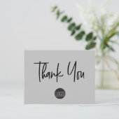 Foto für kundenspezifische Kundenempfehlung Postkarte (Stehend Vorderseite)