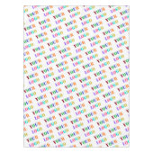 Foto für kundenspezifische Logos Tischdecke (Vorderseite)