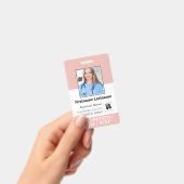 Foto für kundenspezifische Mitarbeiter, Barcode,+  Ausweis (Handheld)