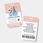 Foto für kundenspezifische Mitarbeiter, Barcode,+  Ausweis (Vorder- & Rückseite)