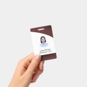 Foto für kundenspezifische Unternehmensangestellte Ausweis (Handheld)