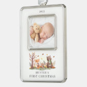 Foto für Landtiere Rahmen-Ornament Silber (Links)