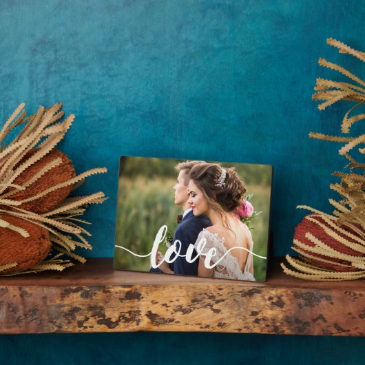 Foto für Liebe-Skriptüberlagerung Fotoplatte (Seite)