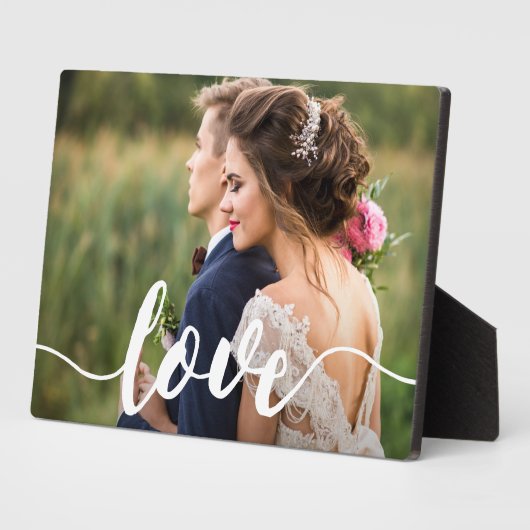 Foto für Liebe-Skriptüberlagerung Fotoplatte (Seite)