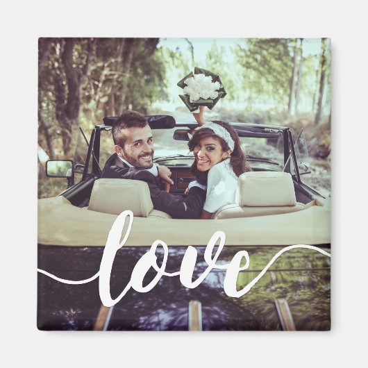 Foto für Liebe-Skriptüberlagerung Magnet (Vorne)